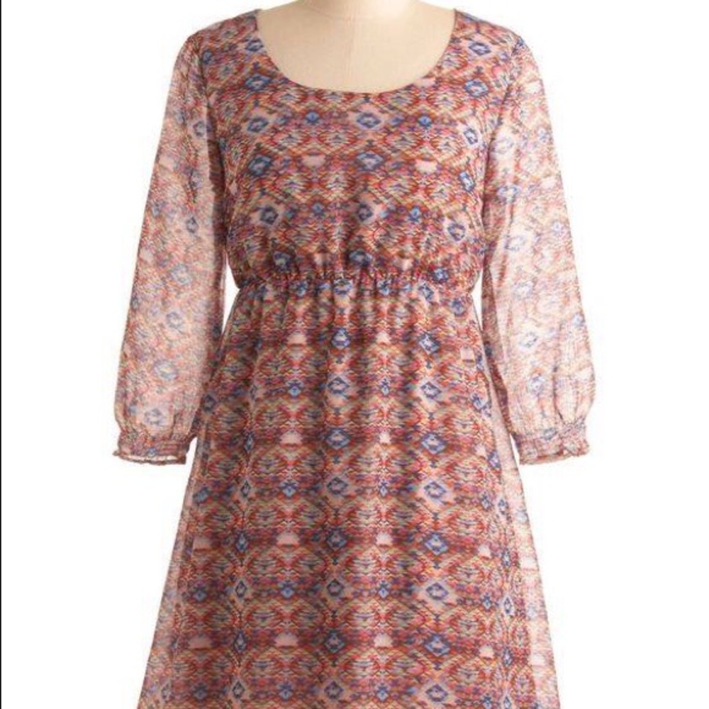 ModCloth When Stars Kaleidescope Dress